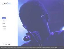 Tablet Screenshot of loopaudiovisual.com